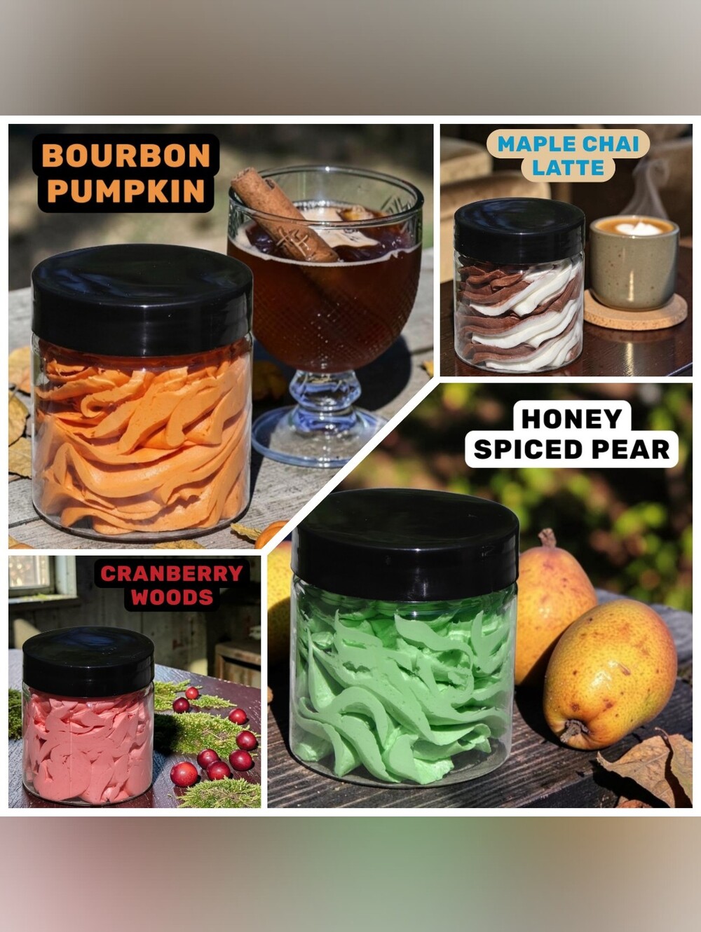 BUY NOW The Autumn Cozy Collection | 4oz Whipped Shave Soap
